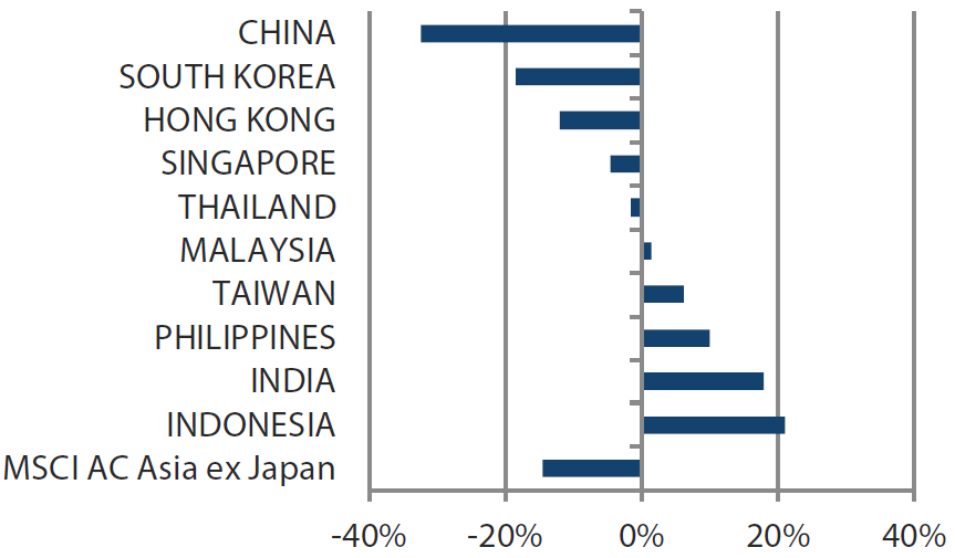 MSCI AC Asia ex Japan Index year