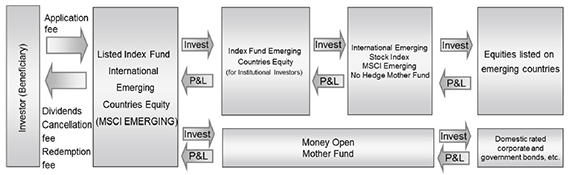 Listed Index Fund International Emerging Countries Equity (MSCI EMERGING)